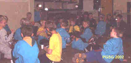 Beaver Christmas Party 2002